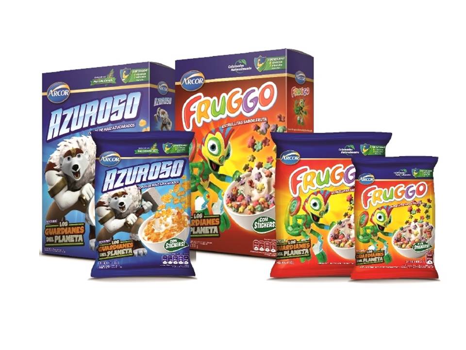 Con una inversión de 35.000.000 de pesos orientada a la producción de cereales en su planta de Salto (Provincia de Buenos Aires), Grupo Arcor lanzó al mercado una nueva edición de cereales para el desayuno: “Los Guardianes del Planeta”. La línea está compuesta por cuatro variedades, con formatos originales, nuevos sabores y una propuesta lúdica y sustentable para que los más chicos se diviertan y aprendan a la vez.