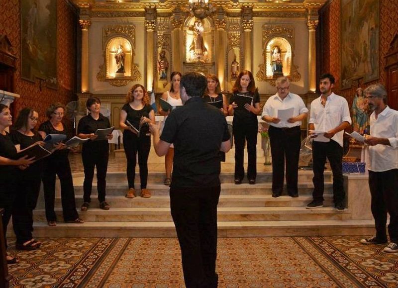 El evento se llevó a cabo en la Parroquia San Antonio.