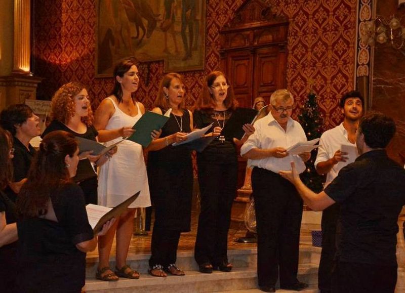 El evento se llevó a cabo en la Parroquia San Antonio.