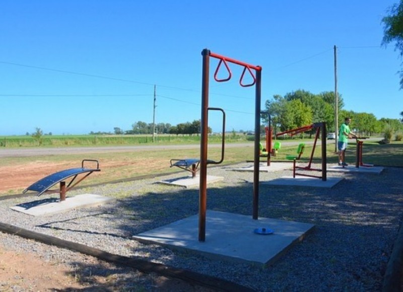 La Plaza Saludable en Duggan servirá para realizar una rutina completa de ejercicios físicos, beneficiosos para todo el cuerpo.