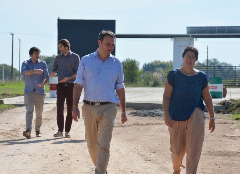 La Municipalidad de San Antonio de Areco informó que avanza de manera rápida el Parque Juan Hipólito Vieytes.