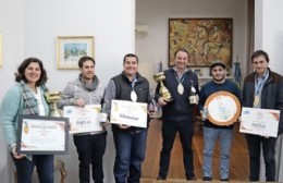 El municipio recibió a los ganadores de la Copa Argentina de Cervezas y Destilados