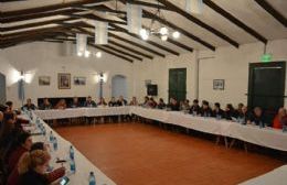 Durañona recibió a referentes de Producción de municipios peronistas