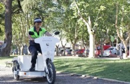 La comuna firmó un contrato por dos triciclos eléctricos de la firma E-Ciclo Móviles SAS