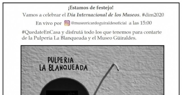 Se viene una fiesta por Instagram: celebrarán el día Internacional de los Museos y Ricardo Güiraldes lo sabe