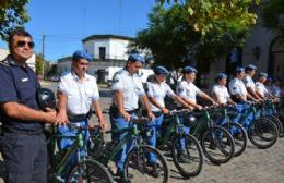 El Municipio presentó nuevas bicicletas y motos para reforzar la seguridad en Areco