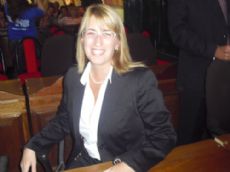 La concejal de Juntos por Areco, Paula Su�rez.
