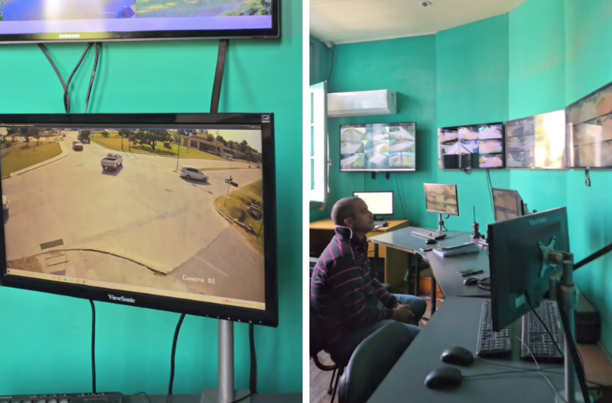 Pusieron en funcionamiento una nueva cámara de seguridad