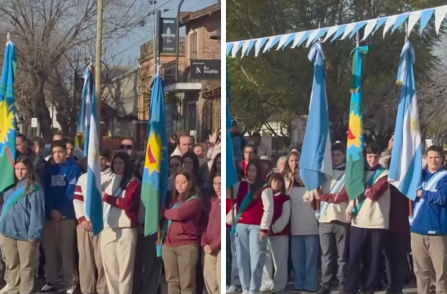 Areco conmemoró un nuevo aniversario de la Declaración de la Independencia