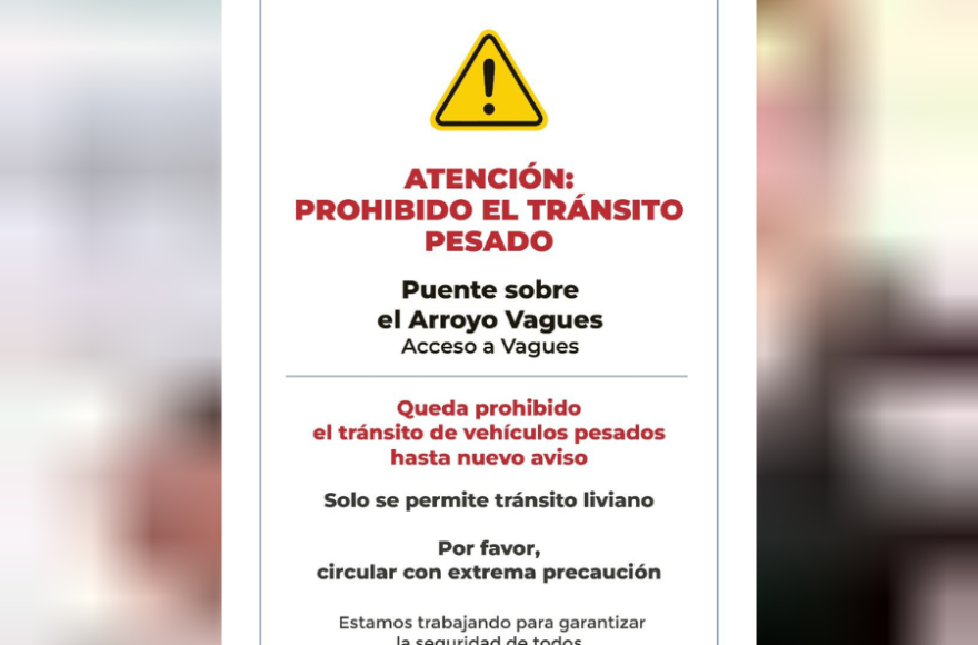 Se solicita a los conductores circular con extrema precaución.