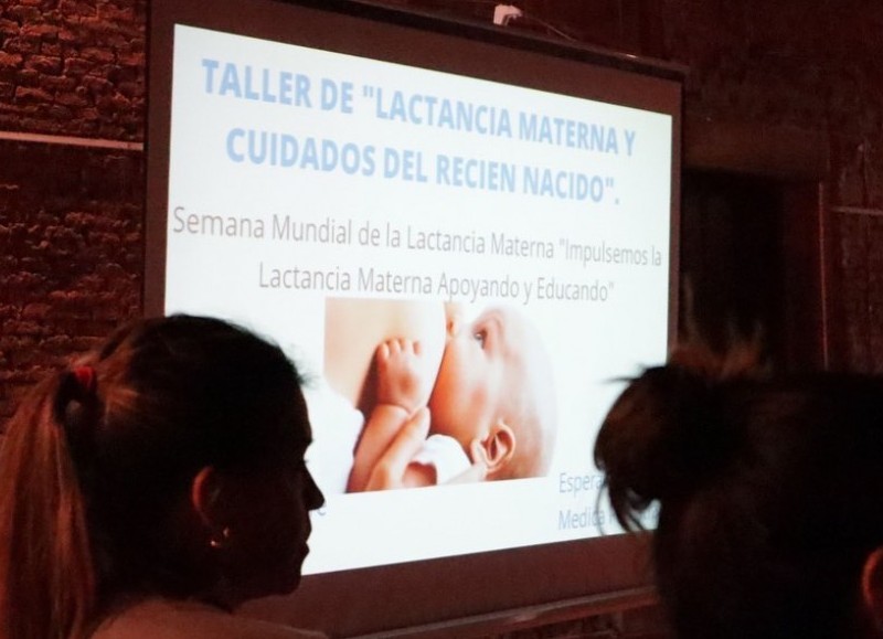 En el marco de la Semana Mundial de la Lactancia Materna.