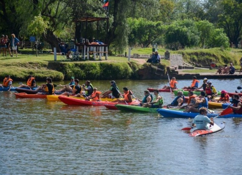 Este sábado a las 10 horas realizarán desde la Municipalidad de San Antonio de Areco, la Regata Ambiental en el rio.