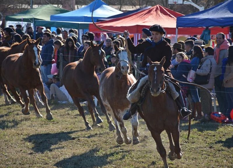 Los arequeros disfrutaron de una intensa agenda de actividades tradicionales.