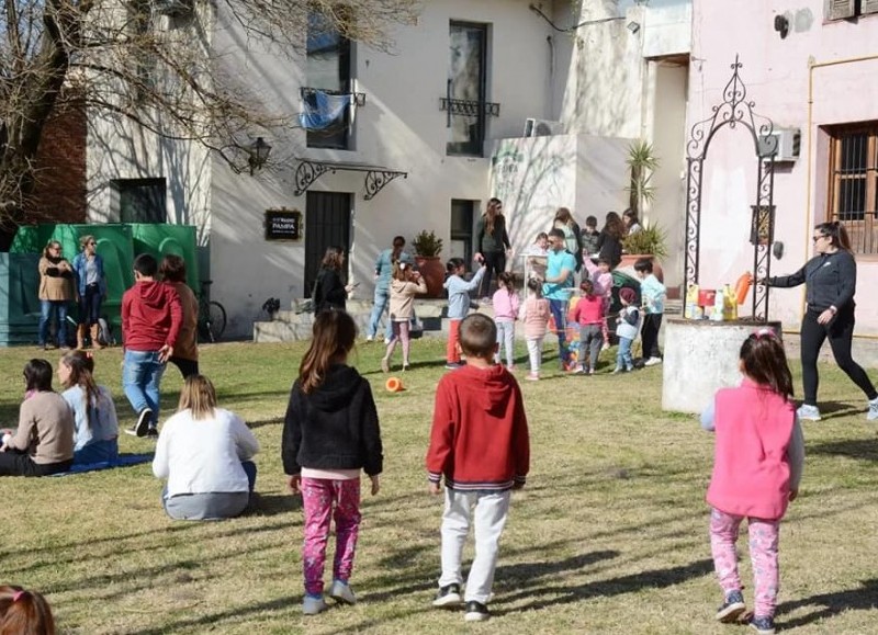 La actividad se realizó junto con la Dirección de Deportes.