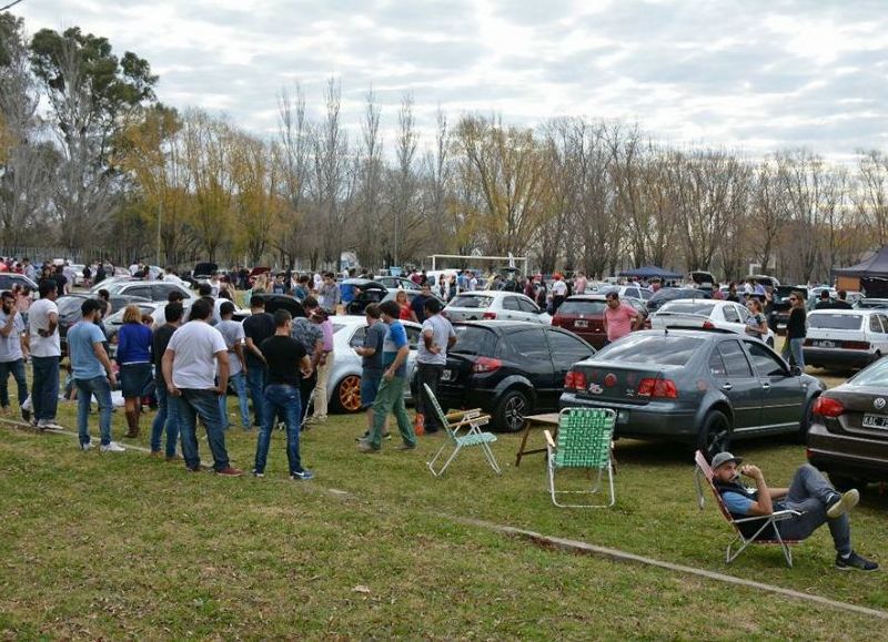 El evento convocó a vecinos y también turistas.