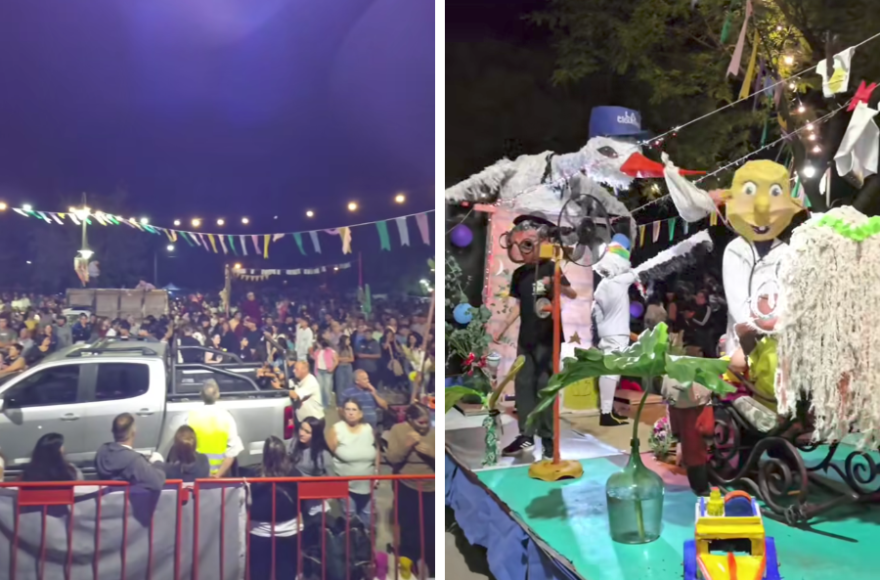 Se realizó la última noche de carnaval