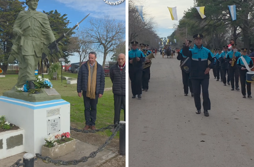 Se realizó el tradicional desfile.
