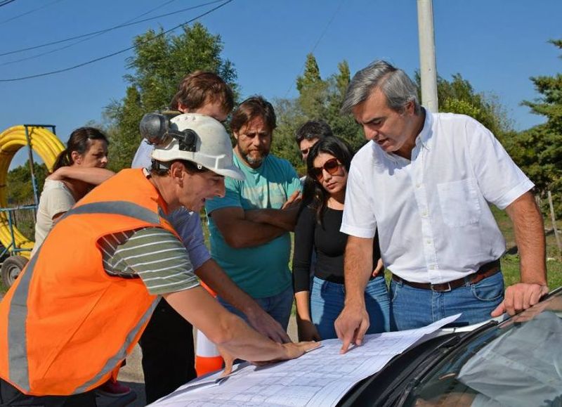 La obra beneficiará a cientos de vecinos.