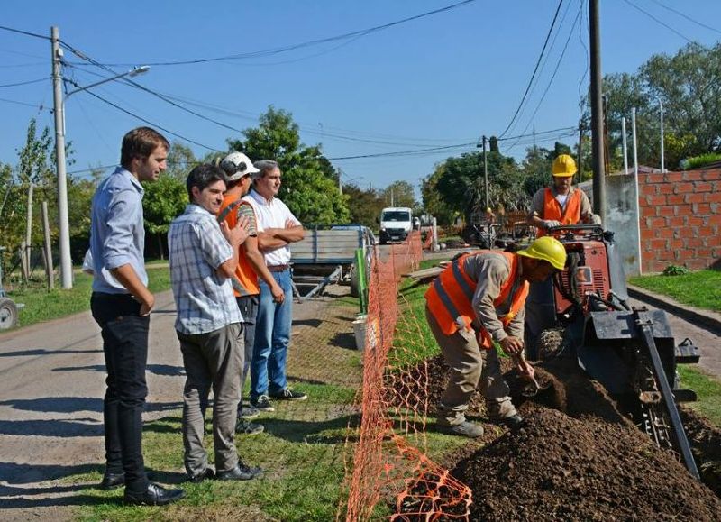 La obra beneficiará a cientos de vecinos.