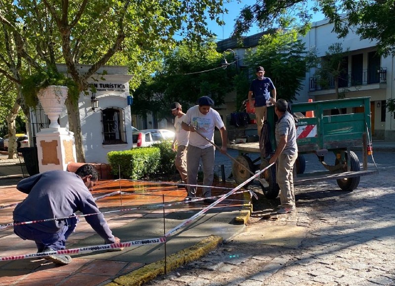 La Municipalidad de San Antonio de Areco continúa trabajando para una inclusión total en las calles de la ciudad.