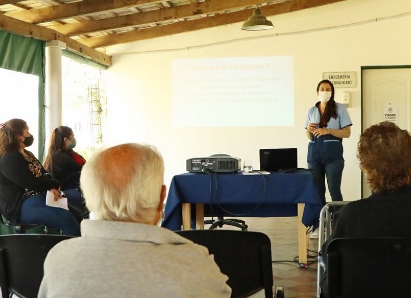 La Municipalidad de San Antonio de Areco arrancó la semana mundial de la diabetes con varias capacitaciones e información para la comunidad.