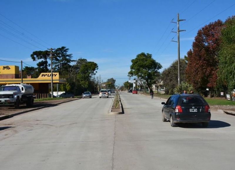 Si bien se puede circular, falta realizar el último tramo de la obra.