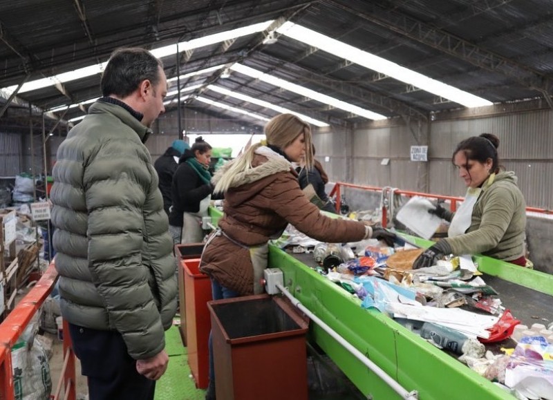 Pidieron el compromiso de todos a laa hora de reciclar.