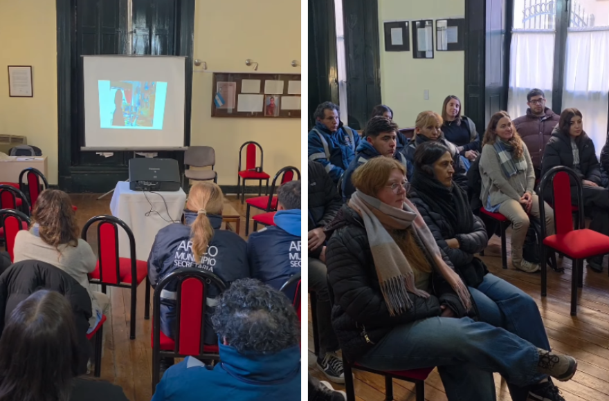 Comenzó una capacitación al personal municipal