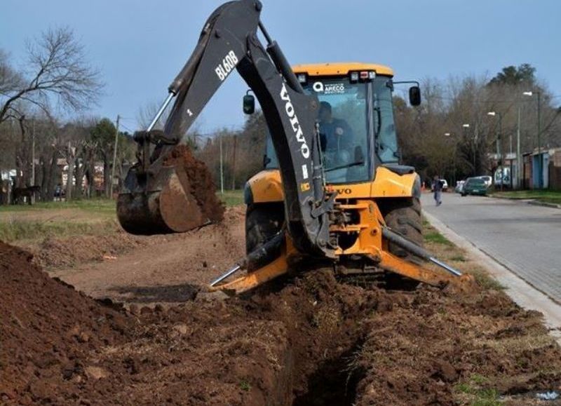 Obras públicas para los vecinos.