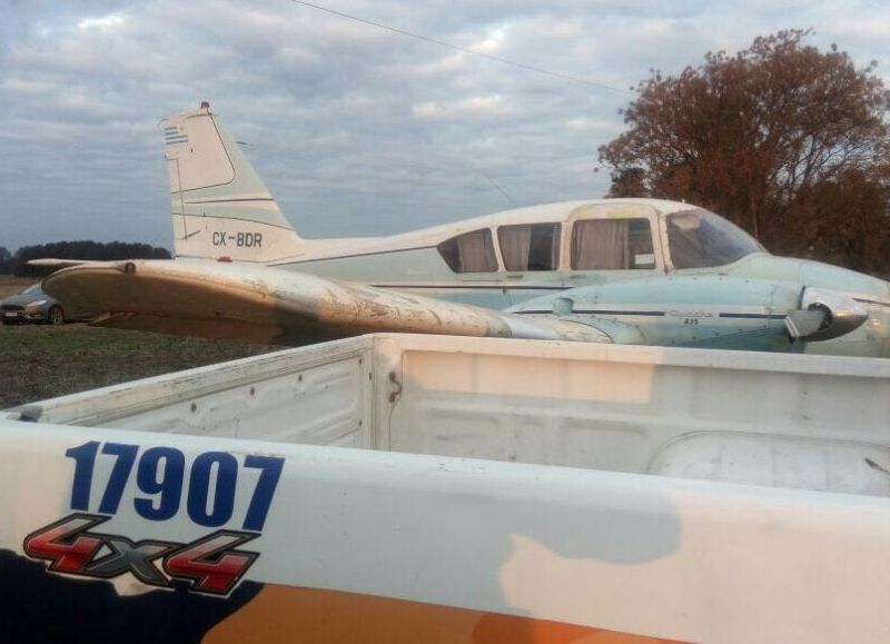 La aeronave fue hallada en San Andrés de Giles.