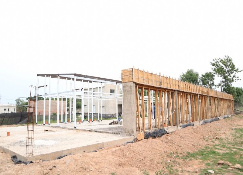 La Municipalidad de San Antonio de Areco avanzó con la obra del nuevo Centro de Desarrollo Infantil (CDI).