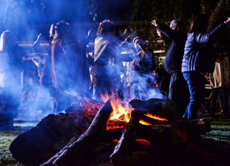 Múltiples festejos en las calles de la ciudad.