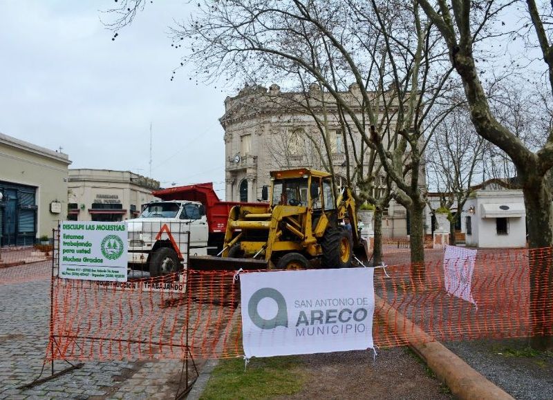 Los trabajos se realizan en el marco del Plan Eléctrico que lleva adelante el Municipio a través de la CEOSP.