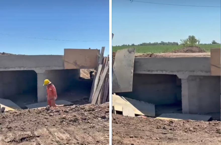 Quedó habilitado el puente de acceso a Villa Lía