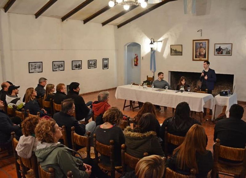 Reunión en La Matera.