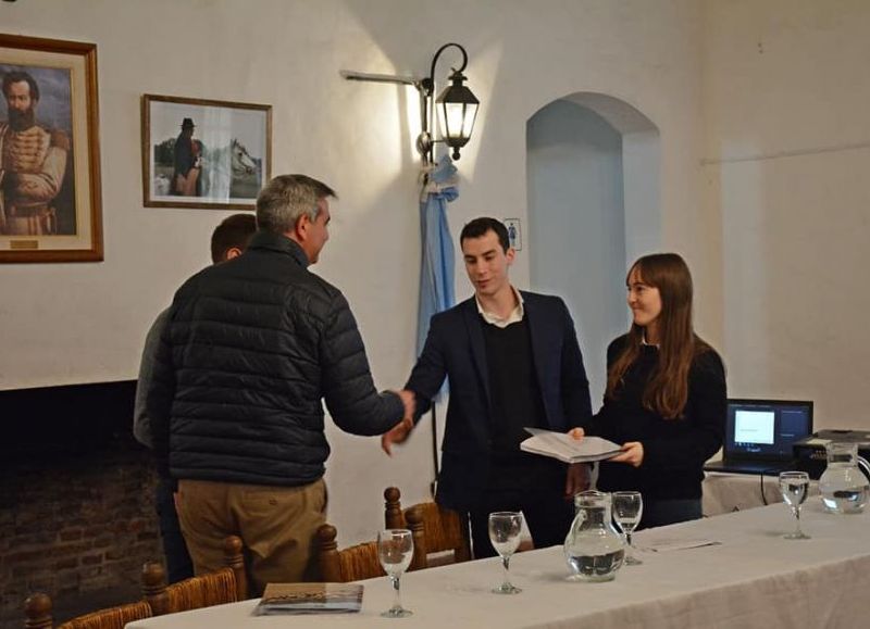 Reunión en La Matera.