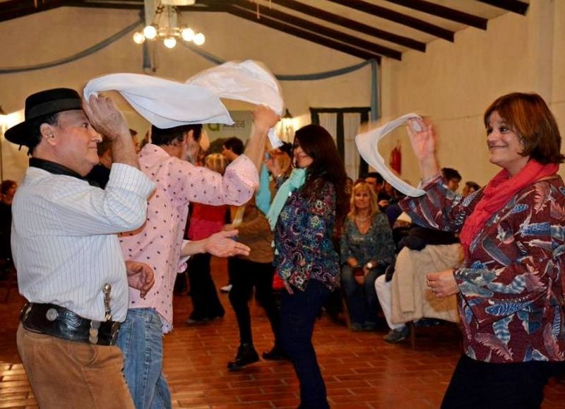 También hubo en La Matera un nuevo encuentro a puro folclore.