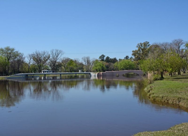 El río volvió a su cauce en San Antonio de Areco.