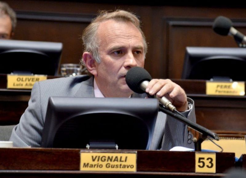 Gustavo Vignali, legislador bonaerense.