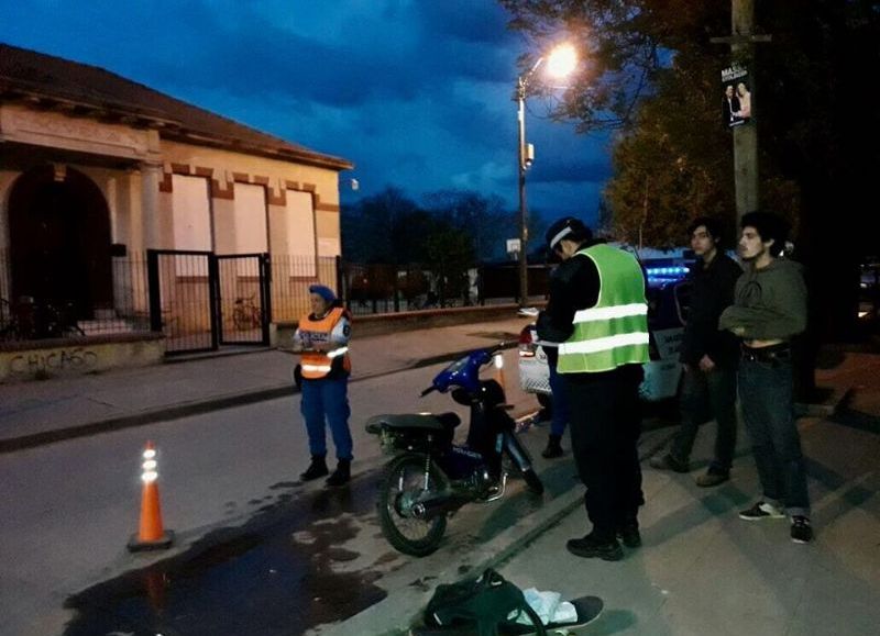 Tarde de operativos en la ciudad.