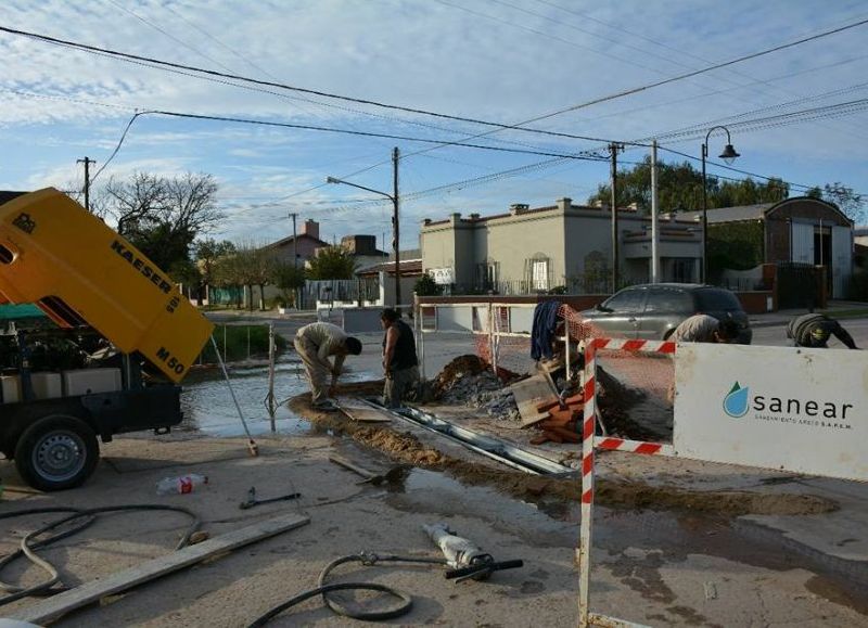 Tareas intensas en la ciudad.