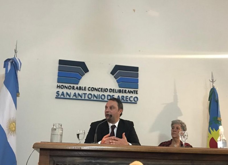  Francisco Ratto destacó lo más importante de lo realizado área por área durante el 2021.