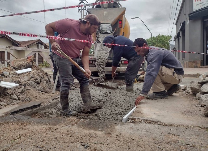 La Municipalidad de San Antonio de Areco continúa con diversas obras en la ciudad, con el objetivo de seguir cuidando al vecino.