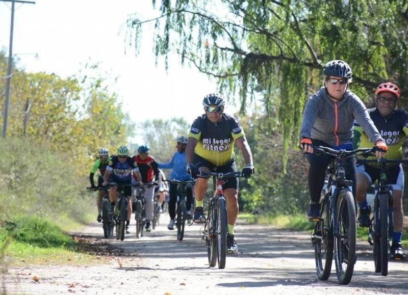 La Municipalidad de San Antonio de Areco realizó la jornada de Cicloturismo en la ciudad.