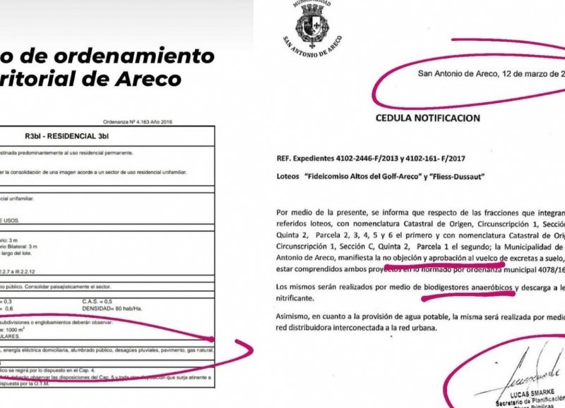 No tiene las obras que exige el Código de Ordenamiento Territorial.