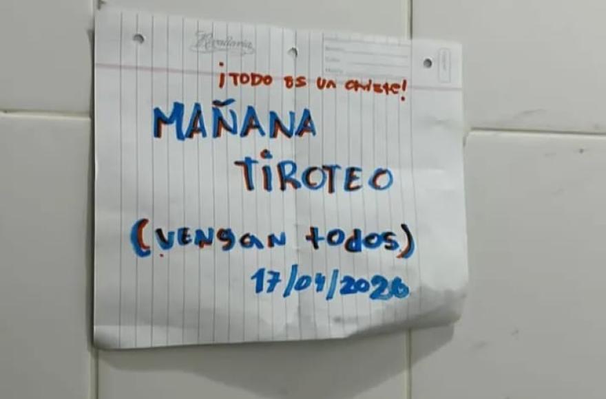 Activaron el protocolo por amenazas en una escuela