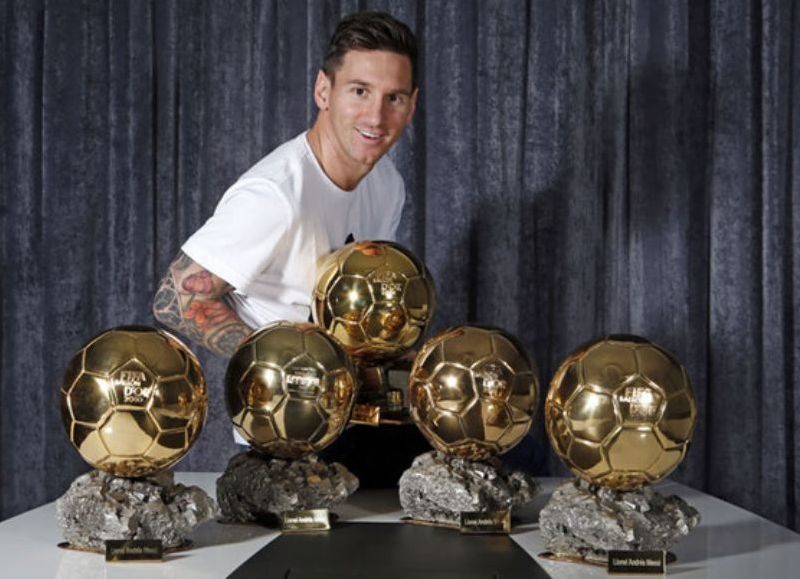 El récord del número de balones de oro ganados sigue perteneciendo a Messi. (Imagen ilustrativa)