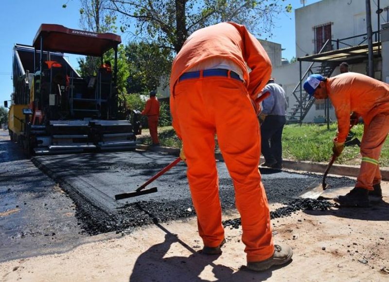 Obras públicas para los vecinos.