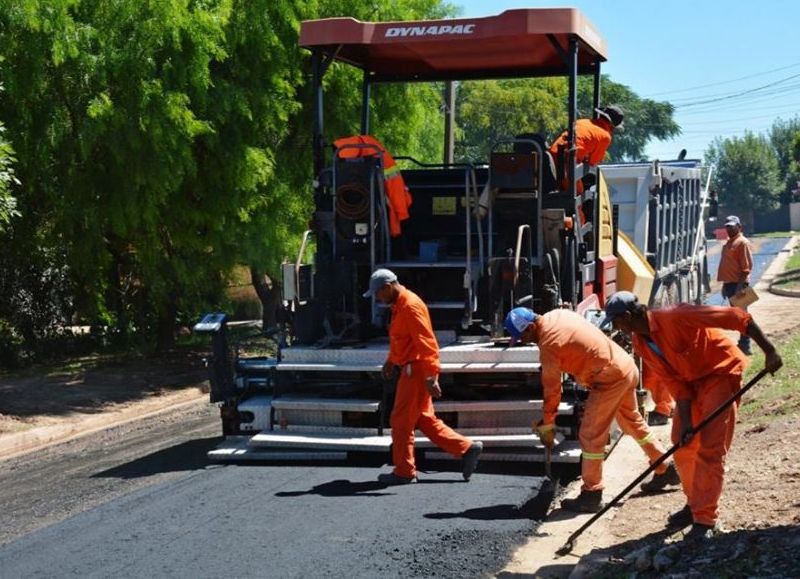 Obras públicas para los vecinos.