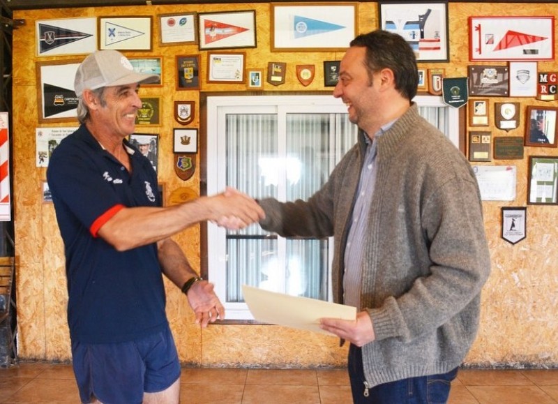 En la Municipalidad de San Antonio de Areco, el intendente Francisco Ratto, recibió al club Areco Rugby.